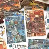 Pegatinas de Paisaje de Tamaño Grande Infeel.Me, la Quincuagésima Segunda Edición de la Colección de Hoy, Divertidas Pegatinas DIY para Estudiantes