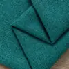 Tela de poliéster 100% color liso imitación lino para tapicería de sofás de casas de huéspedes, cojines de ventanales y tela decorativa resistente al desgaste