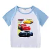 Roupa de Verão Nova Infantil para Menino Roupa de Duas Peças Casual Esportiva Shorts de Ciclismo Camiseta de Manga Curta Shorts