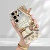 Libros Creativos A16 Sol de Invierno A72 Adecuado para Samsung S26Ultra Funda Transparente para Teléfono Móvil S24Tpu Cobertura Completa del Borde