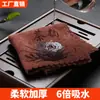 Paño de Cocina Espesado en Stock 23*23, Absorbente de Alta Gama, Soporta Impresión de Logos, Material de Fibra Ultrafina, Secado Rápido Paño para Té Kung Fu