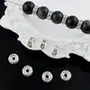 Joyería DIY Accesorios Hechos a Mano Borde Recto Taladro Anillo Cuentas Pulsera Espaciador Diamante Pulsera Micro Circonita Anillo Taladro de Rueda