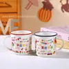 Taza Xipu Feliz Cumpleaños Taza Clásica Retro Nostálgica Taza de Dibujos Animados para el Hogar Recuerdo de Boda