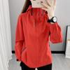 Chaqueta fina de otoño para pareja de Amazon japonesa y coreana para exteriores, estilo aviador con capucha, traje de montañismo, chaqueta, fábrica de chaquetas