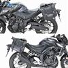 Muscle car Wolf adecuado para Yamaha MT-03, bolsa lateral, embalaje lateral, casco, medio casco, casco completo con cerradura, liberación rápida, modificación del marco