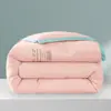 2026 Novo Edredom de Fibra de Soja Antibacteriano Classe A para Primavera e Outono Edredom Espessado de Soja para Casa Duplo Núcleo de Edredom para Dormitório Estudantil