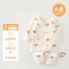 Ropa interior para recién nacidos, Mameluco, Ropa estilo monje, Ropa para recién nacidos, Body de algodón puro Clase A, Ropa de bebé con mariposas