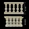 Molde para Barandilla de Columna Romana Valla Protectora de Balcón Columna para Macetas Barandilla Modelo de Hormigón Vertido in situ para Villa Europea