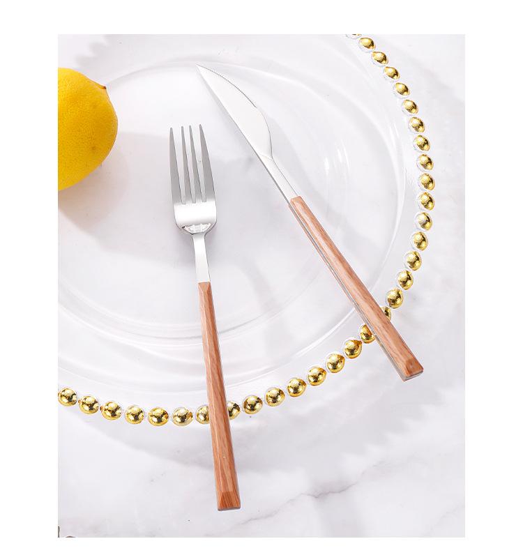 木纹西餐餐具详情_04