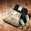 Calça Masculina Balilio de Algodão Fino para Verão, Casual de Negócios de Alta Qualidade, Luxuosa, Confortável, Respirável, Reta