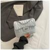 Comercio Exterior Bolso Cuadrado Pequeño de Hombro Cruzado de Cadena Simple de Moda Tendencia Nueva 2025 para Mujer Bolsos