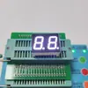 Pantalla Digital LED de 2 Dígitos de 0.5 Pulgadas, Pantalla Digital de Luz Blanca de Cátodo Común, Pantalla Digital de Alto Cobertura de 8 Segmentos y 2 Dígitos
