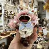 Colgantes de Muñeca de Cáscara de Fruta Terminados, DIY Hechos a Mano, Populares en Zonas Turísticas, Adecuados para Decoración de Bolsas, Regalo del Día del Maestro