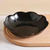 Plato de Fruta con Forma de Flor, Plato de Dulces para el Hogar en la Sala de Estar, Plato Grueso Resistente a Caídas para Snacks, Plato Creativo para Frutos Secos, Plato Profundo de Plástico, Plato Grande