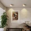 Luz de Corredor, Luz de Teto, Pedra Buraco Negro Amarelo, Estilo Japonês Vintage Wabi-Sabi Retrô Personalidade Casa de Hóspedes Villa Corredor Varanda Luz