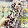 Lindo Morado Grande Culomi Lazo Hada del Amor Varita Dibujos Animados Niños Clip de Pato Hueco Pasador para Niña
