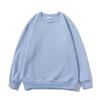 Sudadera Redonda de 350 g para Hombre, Manga Larga, Algodón Suave, Anti-Pilling, Color Sólido, Uniforme de Equipo, Ropa de Trabajo, con Logo Impreso y Bordado