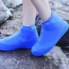Cubrezapatos Impermeable de Látex a Prueba de Lluvia No Desechable para Turismo al Aire Libre Senderismo Viajes con Lluvia Cubierta para Pie de Manga para Hombres y Mujeres Adultos