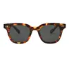 Gafas de Sol Transfronterizas con Acabado de Alta Gama, Nuevo Modelo para Hombre, Gafas de Moda Cuadradas Retro con Pines de Propionato, Gafas de Sol Gm para Mujer