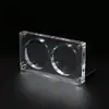 Suporte de Exibição de Acrílico com Grade Quatro-Nove, Insígnia Transparente Espessada, Estrutura de Caixa de Armazenamento para Exibição de Produtos Derivados de Anime