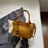 2026 Verano Nuevo Estilo Coreano Bolso de Mano Sencillo de Moda Bolso Cubo Sencillo Bolso de Hombro con Textura Elegante Bolso Cruzado