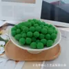 Paquetes Pequeños de 2.5 cm de Pompones de Poliéster de Alta Elasticidad de Colores Variados, Accesorios para Manualidades, Pompones para Juguetes Hechos a Mano