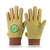 Luvas de Veludo Austríaco Quentes com Forro de Fleece para Outono e Inverno, Esportes de Ciclismo ao Ar Livre, Corta-Vento e Resistentes ao Frio, Fofas de Cinco Dedos para Homens, Mulheres e Crianças
