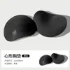 Stock Directo de Fábrica Cubrepezones Triangulares de Doble Cara Forma de V Invertida Almohadillas Gruesas Autoadhesivas para el Pecho Traje de Baño Ropa Interior Deportiva Moldeador