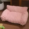 Cama para pet, sofá para gato, sofá de pelúcia para coelho, cama espessa para cachorro grande, cama para gato, cama simples grande para pet, cama para cachorro
