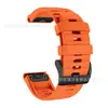 Adequado para smartwatches Garmin Fenix 6/5XPlus 7X 6X; Pulseiras de relógio de silicone de liberação rápida de 22 mm e 26 mm