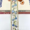 Encaje Bordado con Lentejuelas de Colores en Organza de 4.5 cm de Ancho Estilo Étnico Estilo Nacional Accesorios para Ropa Decoraciones de Cuello y Puño