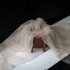 Tela de malla de hilo de niebla de hadas ins, suave, hecha a mano, bricolaje, color sólido, velo de encaje, tela de tul transparente para ropa