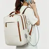 Mochila de Viagem Casual para Laptop Grande Capacidade Nova Bolsa de Ombro Duplo para Negócios Leve para Viagens de Negócios Homens Mulheres Estudantes Mochila Escolar Tendência