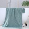 Toalha de Banho Transfronteiriça 90*170 Tricotada por Urdidura Velo Coral Estampa Abacaxi Toalha de Banho, Ampliada e Espessa, Absorvente e que Não Solta Fiapos Toalha de Praia