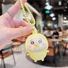 Novo Interessante Pinça de Amor Música Soprando Bolhas para Descompressão Boneco de Desenho Animado Chaveiro Pingente de Bolsa para Casal Lote
