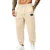 Pantalones Deportivos de Pana Gruesa para Hombre, Versátiles, Sueltos, Cálidos, para Correr, con Puños, Otoño e Invierno Europeo y Americano, En Stock