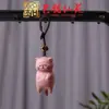 Colar com Pingente de Gato Fofo em Madeira de Faia Feminino Novo Corrente para Clavícula Longa Estilo Étnico Retro Colar de Pescoço Acessórios Halter