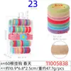 Cuerda para el pelo grande de rombo de 5 cm, anillo para el pelo, cuerda para el pelo de alto nivel, caja transparente de cristal rectangular para mujer, 20 cuerdas para la cabeza