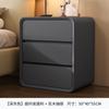Mesa de Noche Dormitorio Multifuncional Lujo Ligero Madera Maciza Cajón Creativo Mesita de Noche Estilo Crema Almacenamiento Gabinete Multifuncional