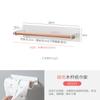 Refrigerador doméstico estilo japonés gancho único lavadora almacenamiento imán para botellas de spray imán gancho lateral venta al por mayor