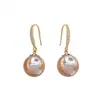 Exquisito moda Gancho de orelha com incrustação de diamante Coreia do Sul elegante simples nicho brincos de pérola retrô versátil novos brincos brincos brincos