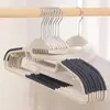 Ganchos para ropa sin rastro, tendederos antideslizantes, ganchos de plástico para ropa, ganchos domésticos para colgar ropa, estantes para ropa, ganchos para colgar ropa