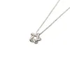 Popular Collar de Estrella de Cinco Puntas Tridimensional de Diamantes Completos para Mujer, Exquisito y Moderno, Versátil, Gama Alta, Lujo Ligero, Elegante Cadena para Clavícula