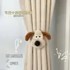 Novos Prendedores de Cortina Fofos Estilo Desenho Animado para Decoração de Casa, Sem Amarrar, com Fivela, Prendedores de Cortina Brancos Transparentes, Conjunto de Dois