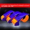 Cortador de fita transparente 5.0cm.6.0cm manual de fita larga adesivo de vedação de papel adesivo Packer embalagem da caixa de vedação