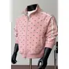 Colección Otoño 2026: Sudadera cárdigan de cuello alto extragrande estilo Hong Kong, tallas M-5X, HW261042-Extra P46