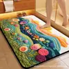 Alfombrillas de Suelo Estilo Lana Transfronterizas para Baño del Hogar, Impermeables, Antideslizantes, Alfombrillas Resistentes al Desgaste y de Fácil Cuidado para Cocina, Disponibles para Venta al por Mayor