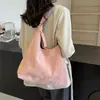 Bolso de Tote Simple Estilo Coreano con Gran Capacidad, Bolso de Hombro, Nuevo Modelo 2024, Bolso de Hombro Simple, Disponible para Dropshipping