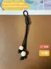 Llavero de Cuero Cordón Tejido Funda de Teléfono Lanyard para Bolso Accesorio Colgante Lanyard para Llaves Accesorio Versátil Adorno