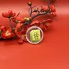 Crachá Corporativo Personalizado Logo Ouro Puro 999 Adesivo para Celular Shishi Ruyi Princesa Fique Rico Loja Presentes Pode Ser Aprovado